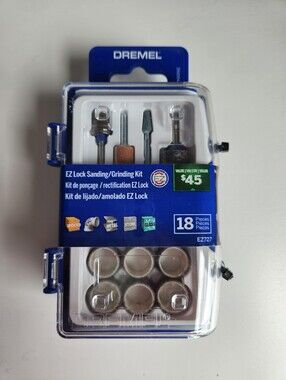 Dremel EZ727-02 EZ Lock Sanding & Grinding 18-Piece Rotary Tool Accessory Kit